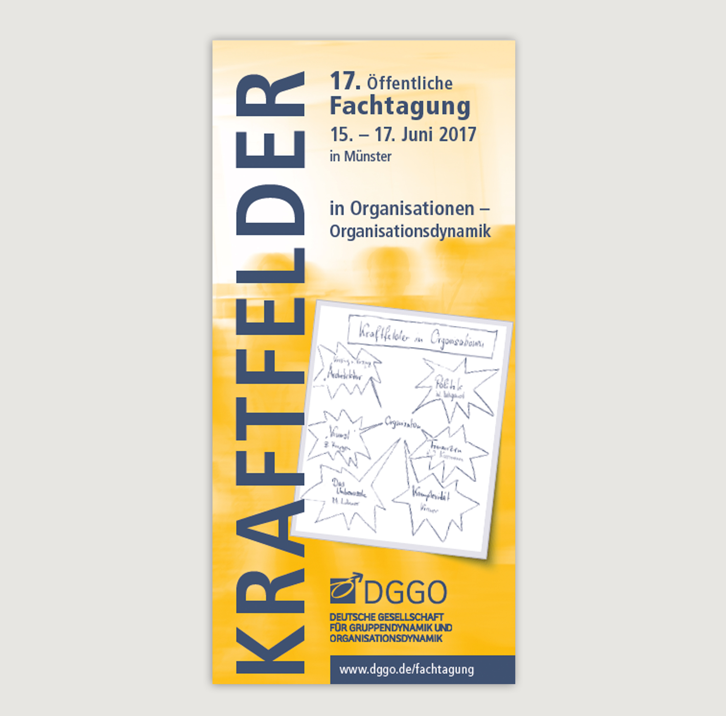 Kraftfelder, 17. Fachtagung - Flyer