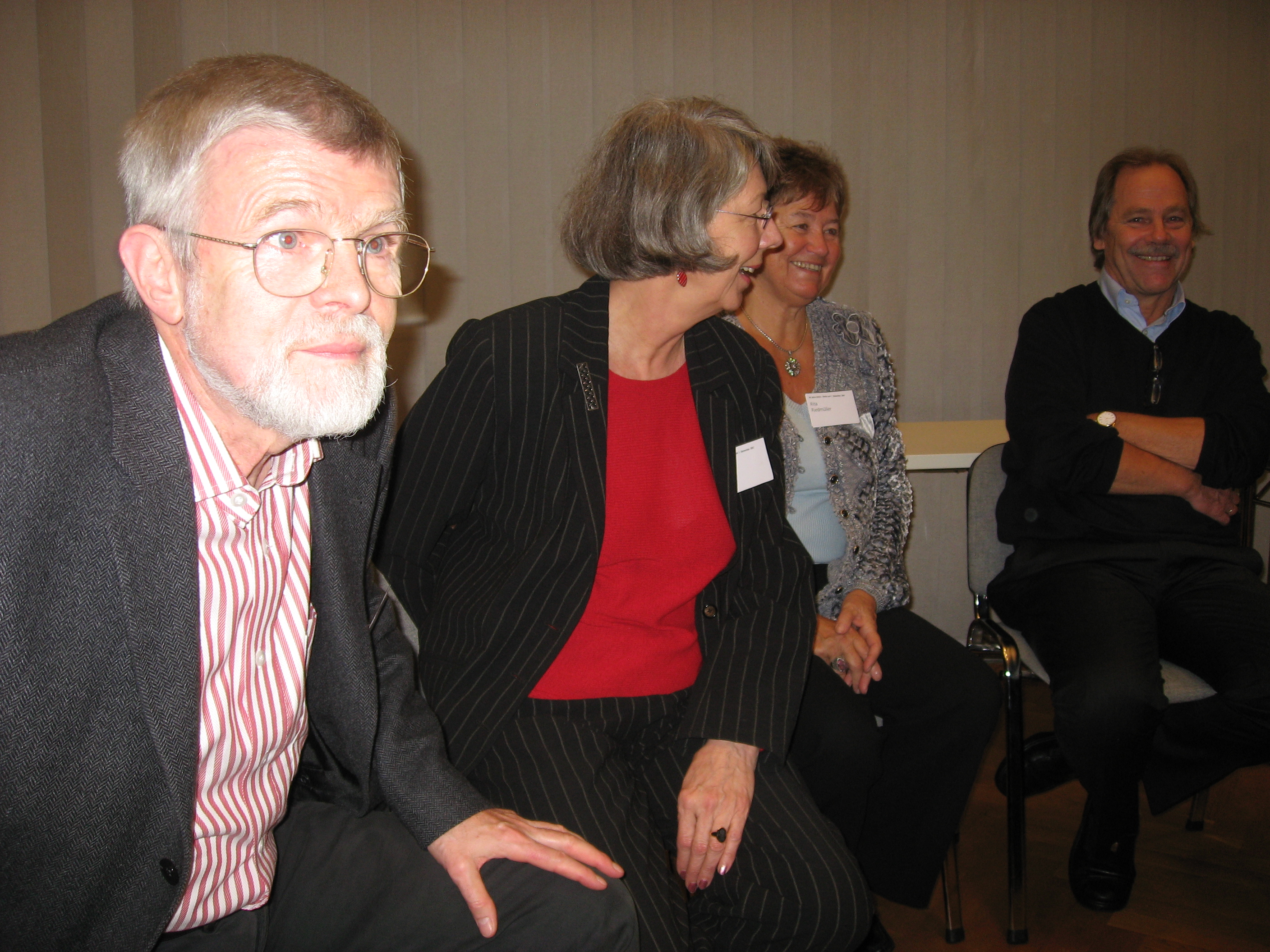 G&uuml;nter B&uuml;chner, Ingrid Stahmer, Rita Riedm&uuml;ller,  D&auml;umling jun.