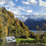 Sicht auf See und Berge hilft beim Trainieren